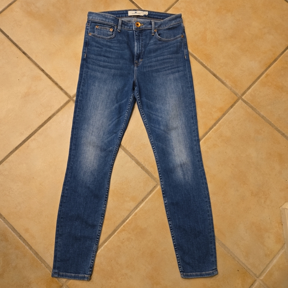 Vineyard Vines Jamie High Rise Skinny Jeans Size 29 $178 MSRP - Picture 11 of 12